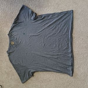 EUC POLO V-NECK T-SHIRT GRAY